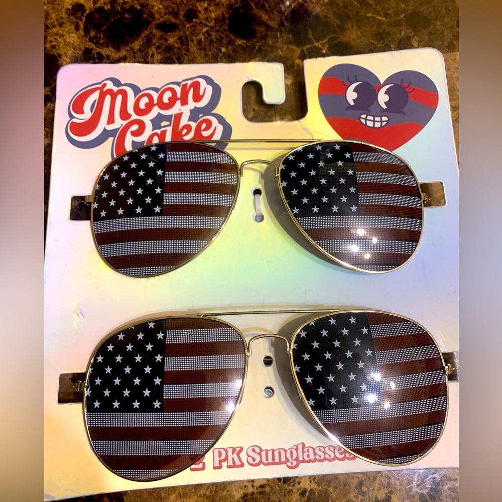 American Flag Aviators 2 PACK!